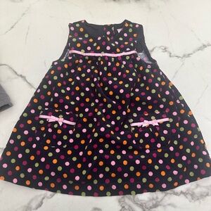 Gymboree Polka dot dress 6-12 months
